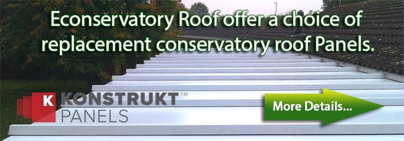 replacement conservatory glass roof
